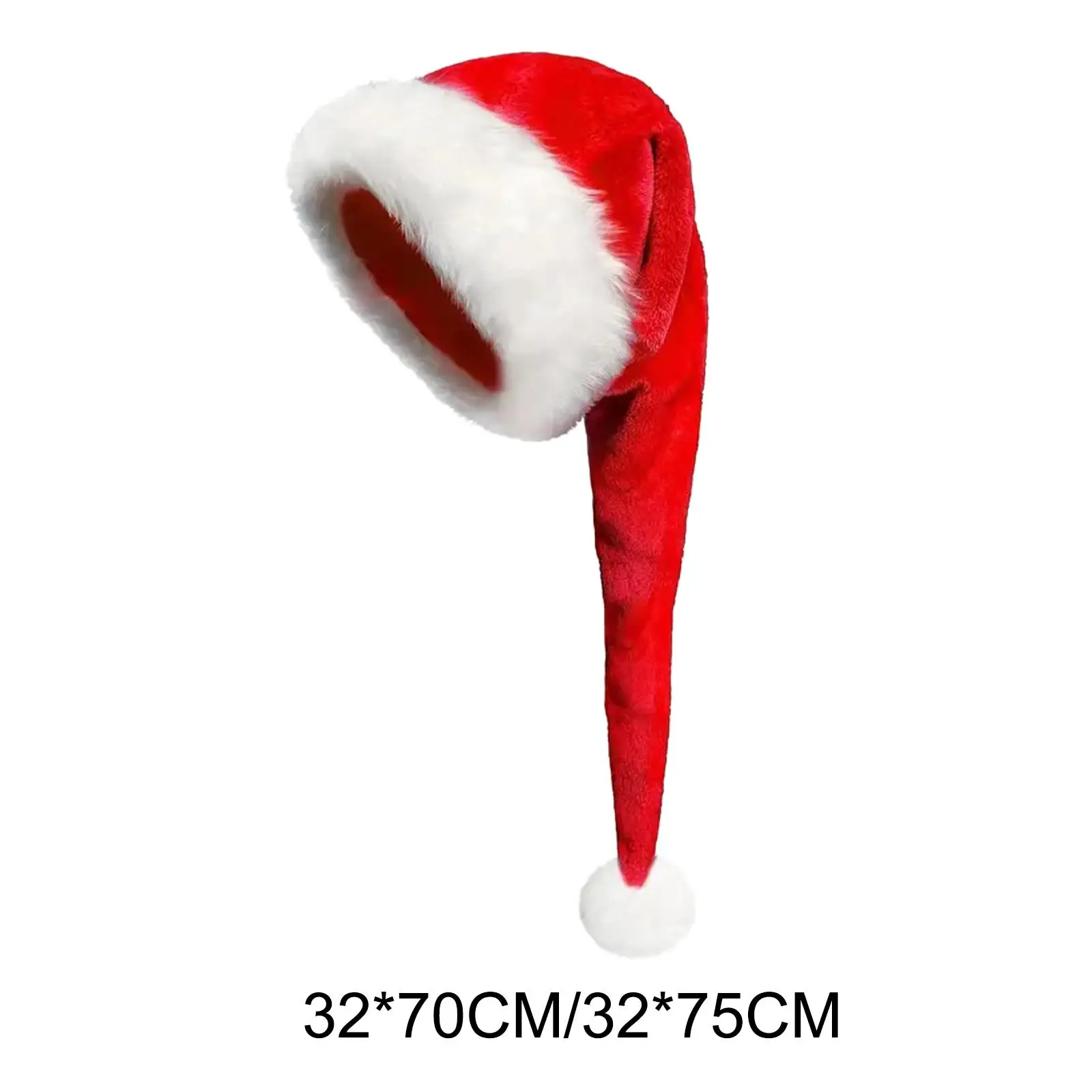 Christmas Hat Cap Decorative Santa Hat for Festive Celebrations Party Supply image 2