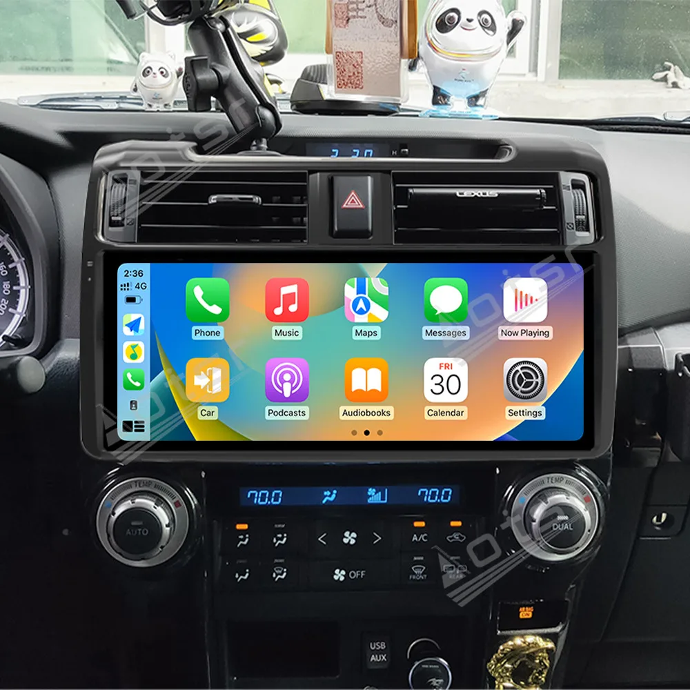 12.3 Inch Android 13 CarPlay Car Radio For Toyota 4 Runner 2009-2022 Touch Screen Multimedia Player GPS Navigation DSP Head Unit