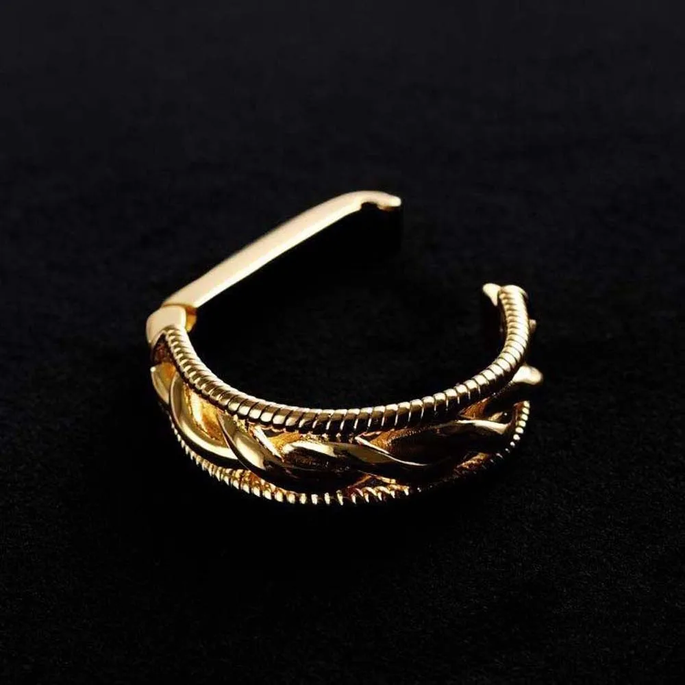 Fashion Alloy D-shaped Tie Buckle Cuff Links Mini Twists Tie Clip Sliver Shirt Tie Pin Tie Knot Fixation Party