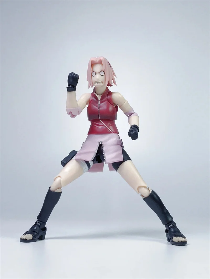 Auf Lager bandai s. h figuuts naruto haruno sakura original echte anime figur modell spielzeug action figuren sammeln puppen