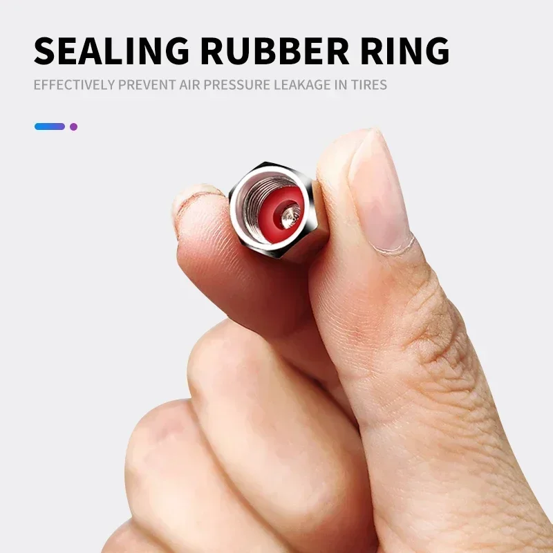 4 قطعة عجلة السيارة صمام الإطارات قبعات الجذعية مع شعار السيارات التصميم ل Volkwagen VW R-line GTI UPi جولف باسات جيتا توران CADDY