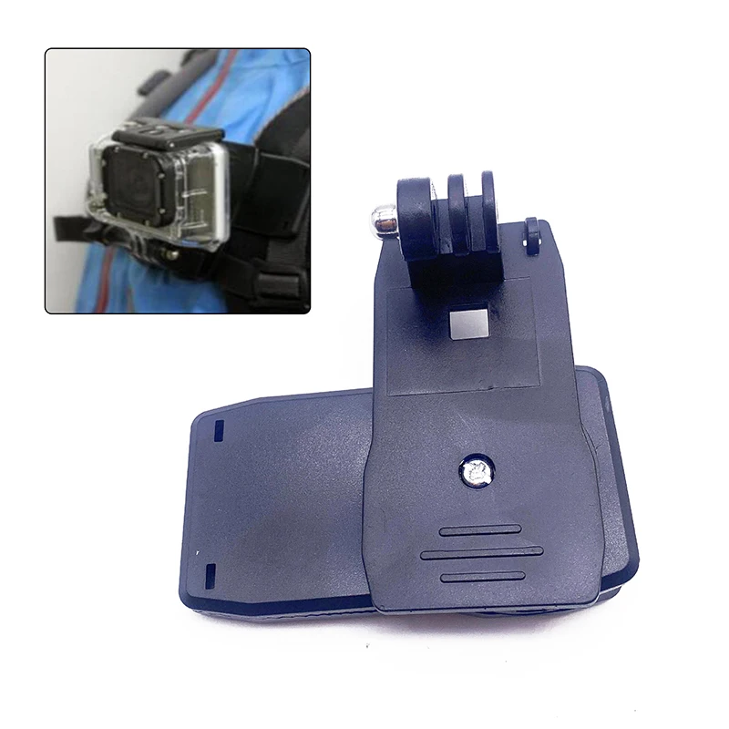 1 Set Voor Held 12 Action Camera Diy Accessoires Rugzak Riem Clip 360 Graden Rotatie Hoed Riem Klem Mount