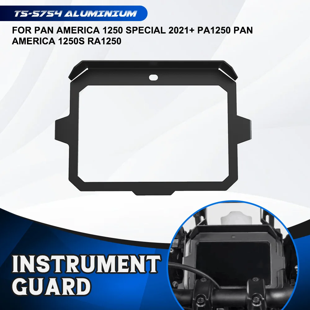 For Pan America 1250 Special 2021+ PA1250 Pan America 1250S RA1250 TFT Theft Protection Meter Sun Visor Frame Screen Anti Theft
