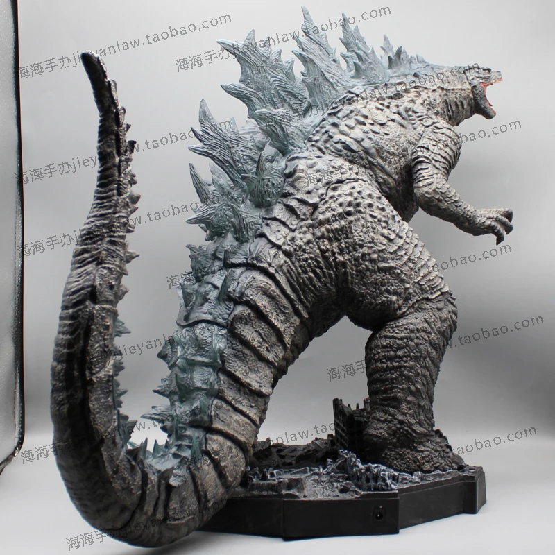 50Cm Film Randapparatuur King Kong Vs Godzilla Actiefiguur Gigantisch Monster Beeldje Godzilla Standbeeld Licht Model Pvc Collectie Speelgoed