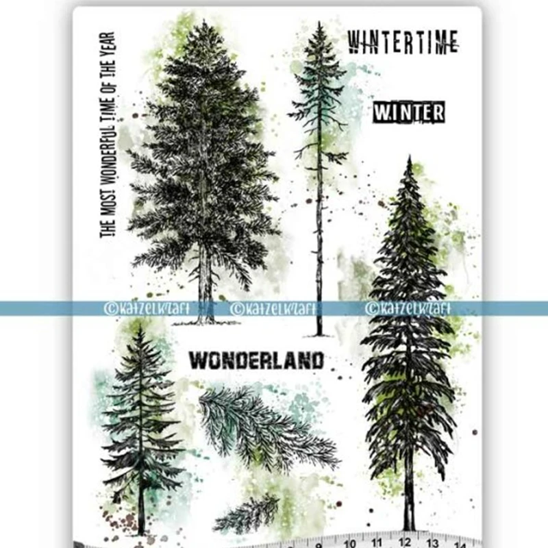2022 New Winter Wonderland Clear Seal Stamp DIY Scrapbooking Embossing Photo Album Decorative Paper Card Craft Art Handmade Gift