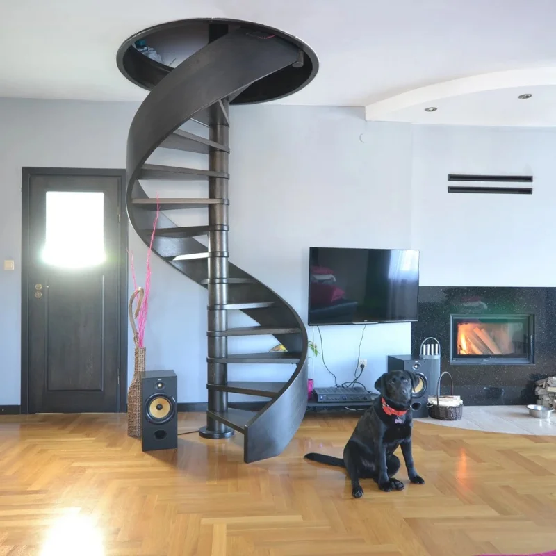 custom.Hign Quality Staircase Sale Solid Wooden Stairs Treads Modern Wood Step Ladder