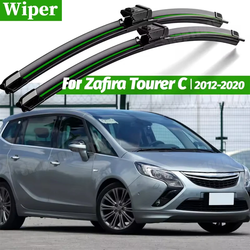 Wiper LHD Front Wiper Blades For Opel Zafira Tourer C 2012 - 2020 Windshield Windscreen Window Brush 30