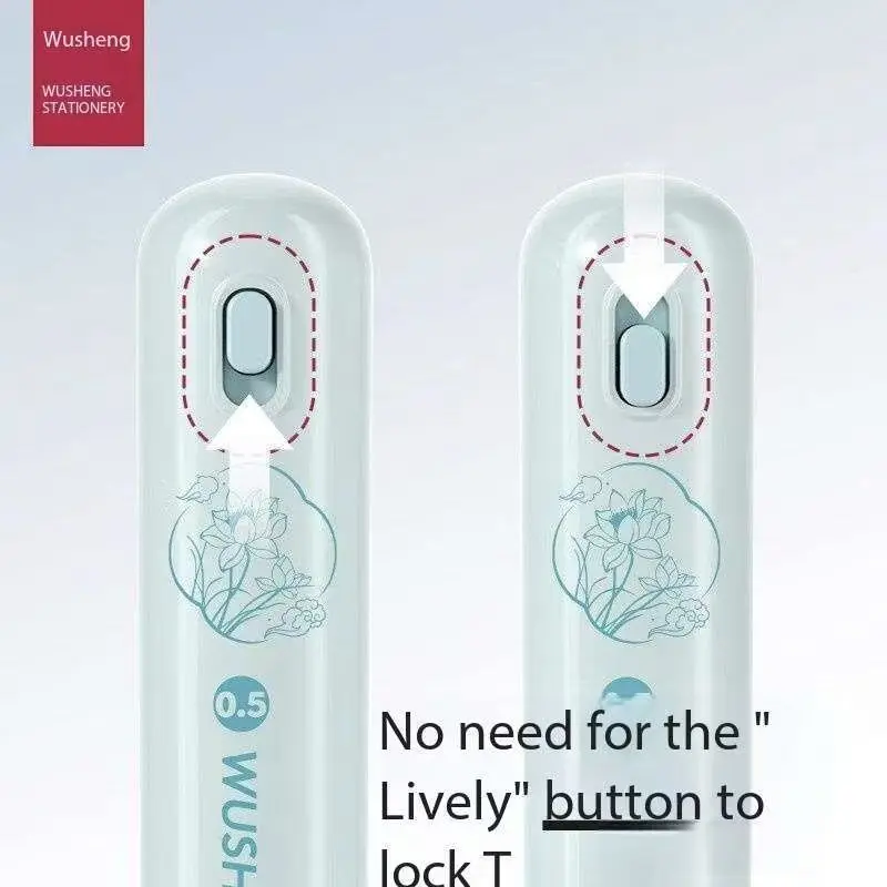 Smart Pen with Advanced Technology, Gravity-Sensing Gel Pen, Quick-Dry Smooth Black Pen, Creative Signature Pen
