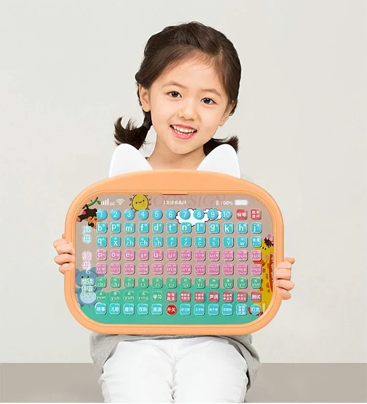 Children's Pinyin learning machine, divine tool, Chinese puzzle training toy, 3-6 year old early education story machine