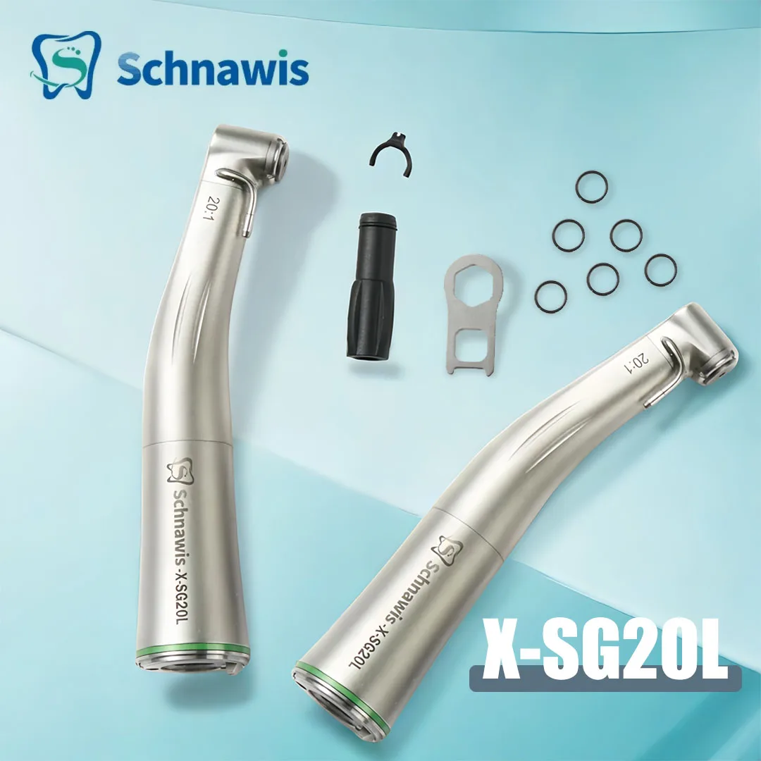 

Dental Implant Motor Handpiece 20:1 Detachable Irrigation System Inner External Water Spray Against Contra Angle Handpiece Fiber