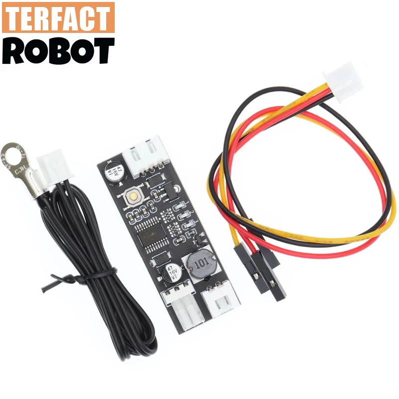 واحد 12 فولت 0.8A تيار مستمر PWM 2-3 سلك مروحة التحكم في درجة الحرارة سرعة تحكم الهيكل الكمبيوتر الضوضاء الكمبيوتر وحدة المعالجة المركزية برودة مروحة إنذار STK IC