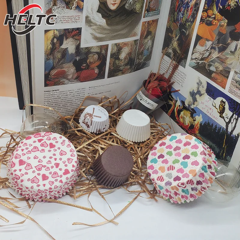 High-Temperature Resistant Baking Chocolate Paper Cups Bread And Cake Paper Cups (100 Pieces Per Pack)