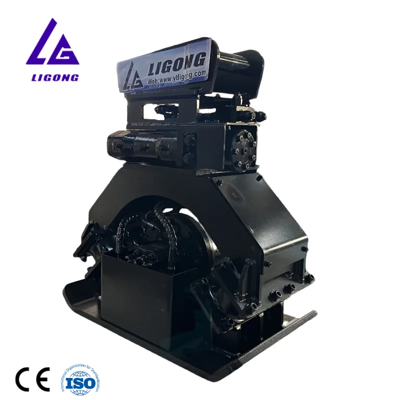 

360 degree rotating Excavator Hydraulic Compactor, Vibratory Plate Compactor for Sale, Vibro Plate Compactor for Excavator