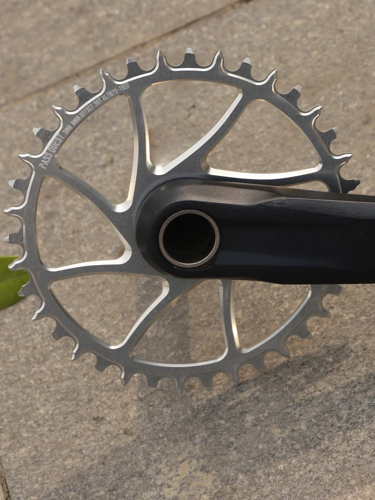 PASS QUEST 30-40T Bike Chainring Direct Mount MTB Narrow Wide Bicycle Chainwheel for M7100 M8100 M9100 12S Crankset Bike Parts