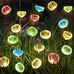 Solar jellyfish lights garden lights outdoor waterproof landscape decoration lawn lights