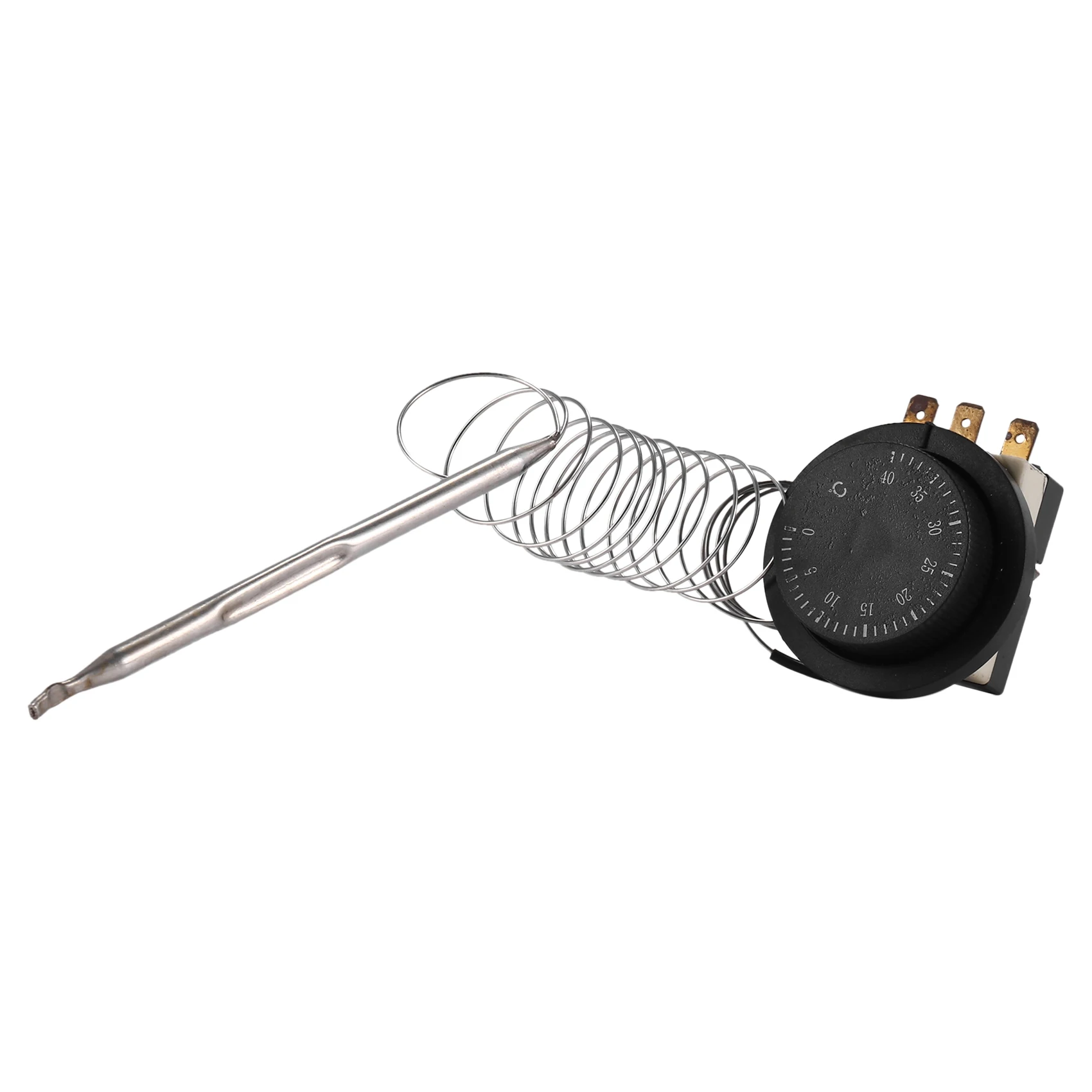 مفتاح التحكم في درجة الحرارة ، ترموستات شعري ، 1NC ، 1NO ، AC nc V ، nc V ، 16A ، 0-40C
