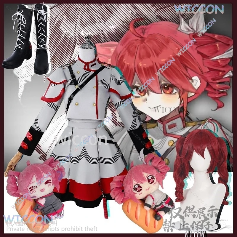

Anime Vtuber Cosplay Kawaii Jirai Kei Japanese Girls Tetoo Game Project Sekai Costume Punk Dress Goth Lolita Halloween Christmas