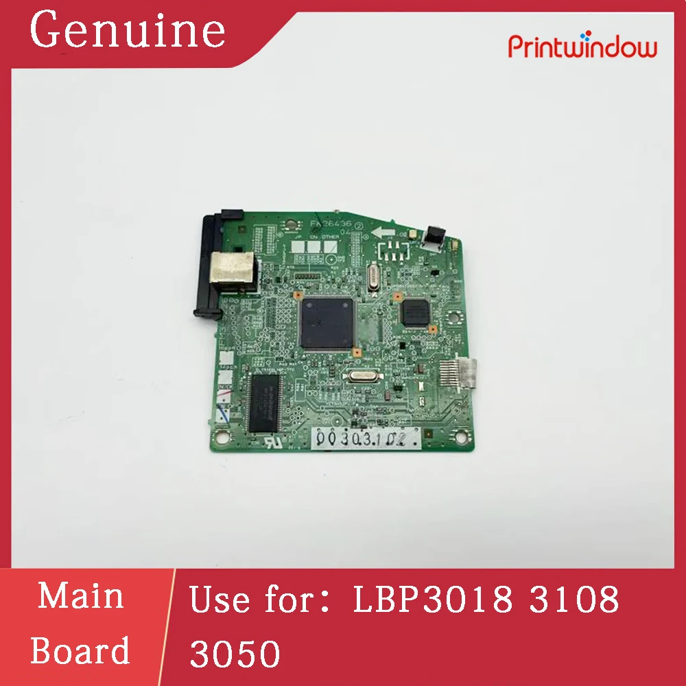 Genuine Disassembly Main Board for Canon LBP3018 3108 3050 Motherboard