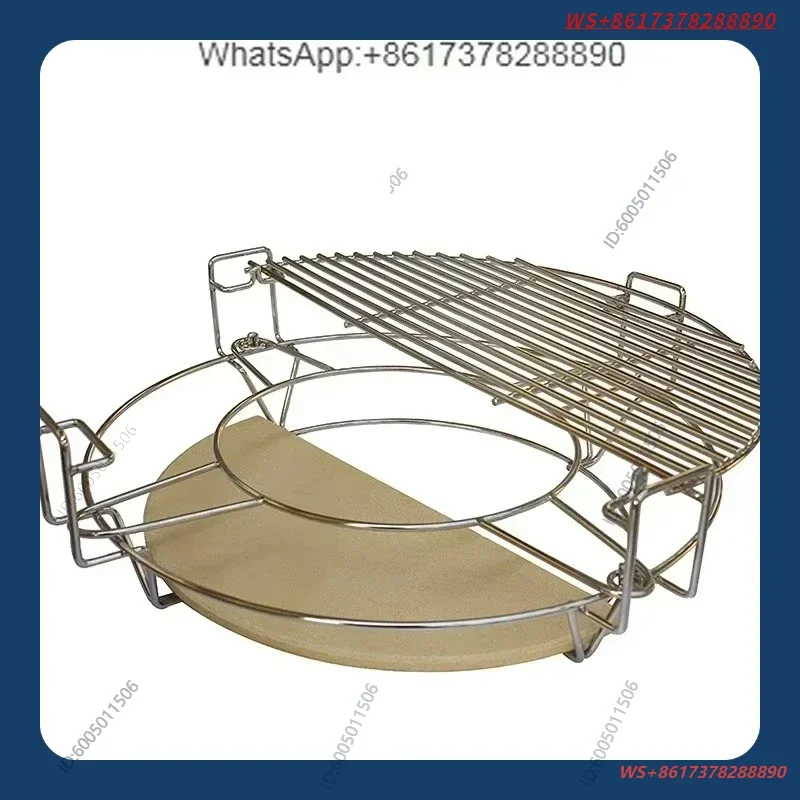 Divide And Conquer Cooking System For 16/18/21/23/26 Inch High Quality Round Kamado BBQ Grill Accessories