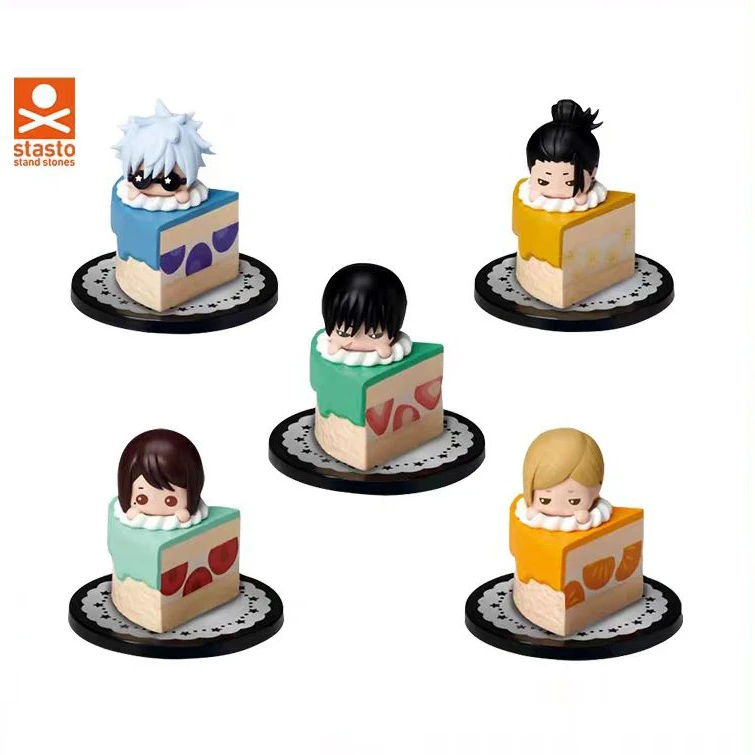 دمى الفينيل أنيمي Jujutsu Kaisen Gojou Getou Nobara Nanami شخصيات PVC الكرتون كبسولة لعب الأطفال الكبار هدايا لطيف