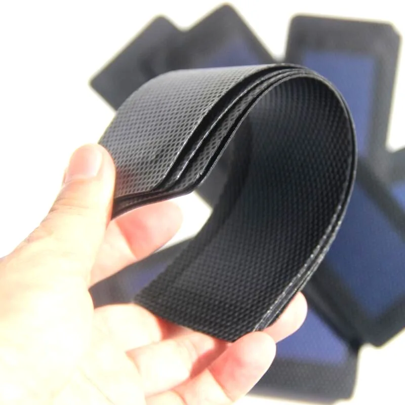 Mini Solar Panel 0.5W 1.5V Flexible Waterproof Amorphous Silicon Thin Film Bendable Curling Panel with OEM Power 5PCS