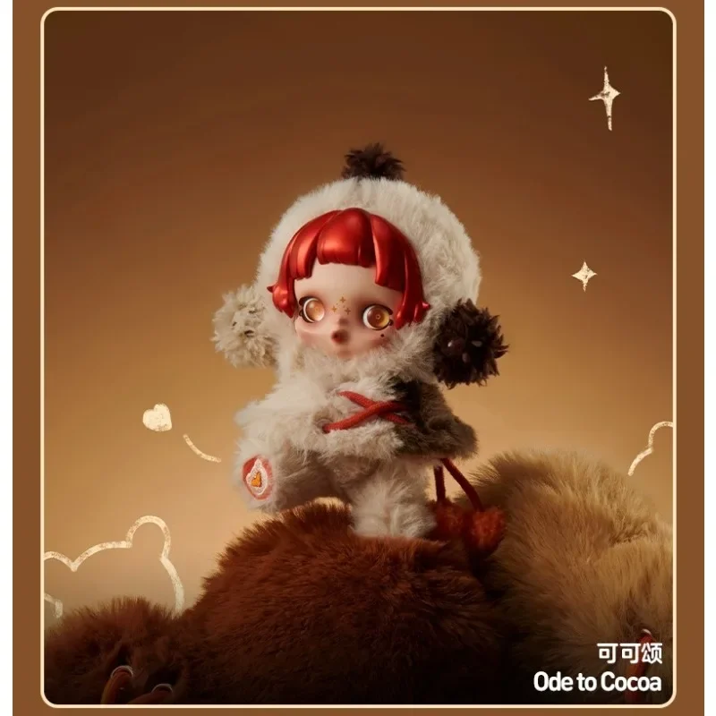 Autentico POPMART SKULLPANDA SP Winter Melody Blind Box Vinile Peluche Ciondolo Bella Ragazza Regalo Di Compleanno Scatola Misteriosa Giocattoli Di Natale