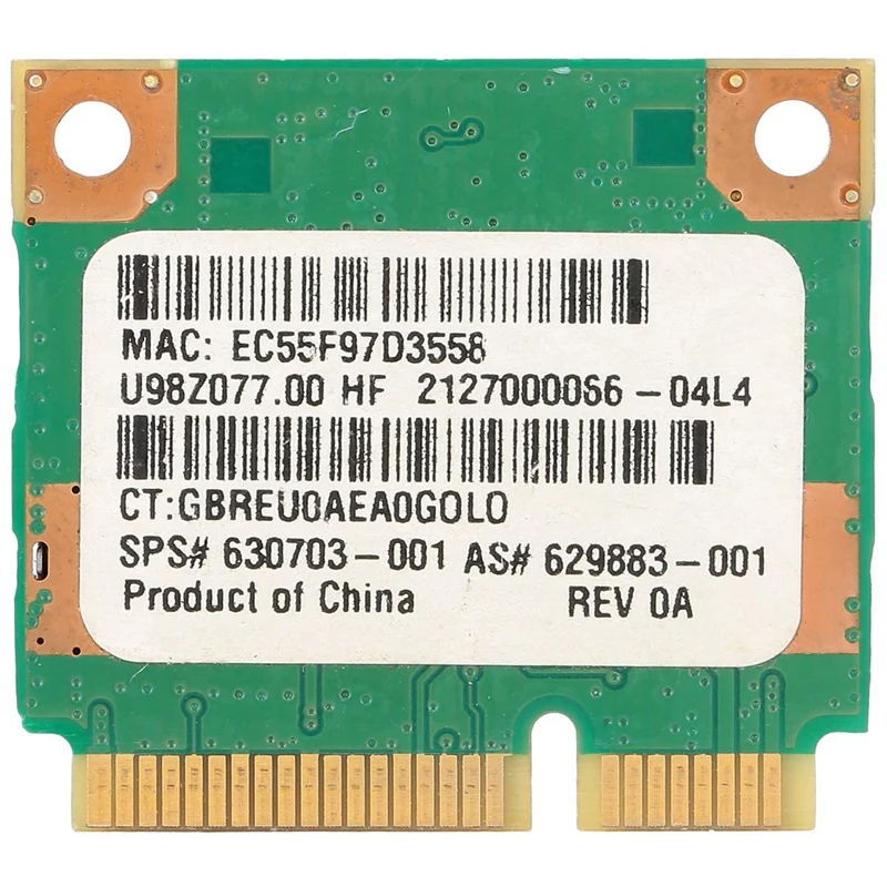 RT5390 половинчатый интерфейс pci-e 802.11b/g/N, беспроводная сетевая карта, Wi-Fi адаптер только для компьютера HP