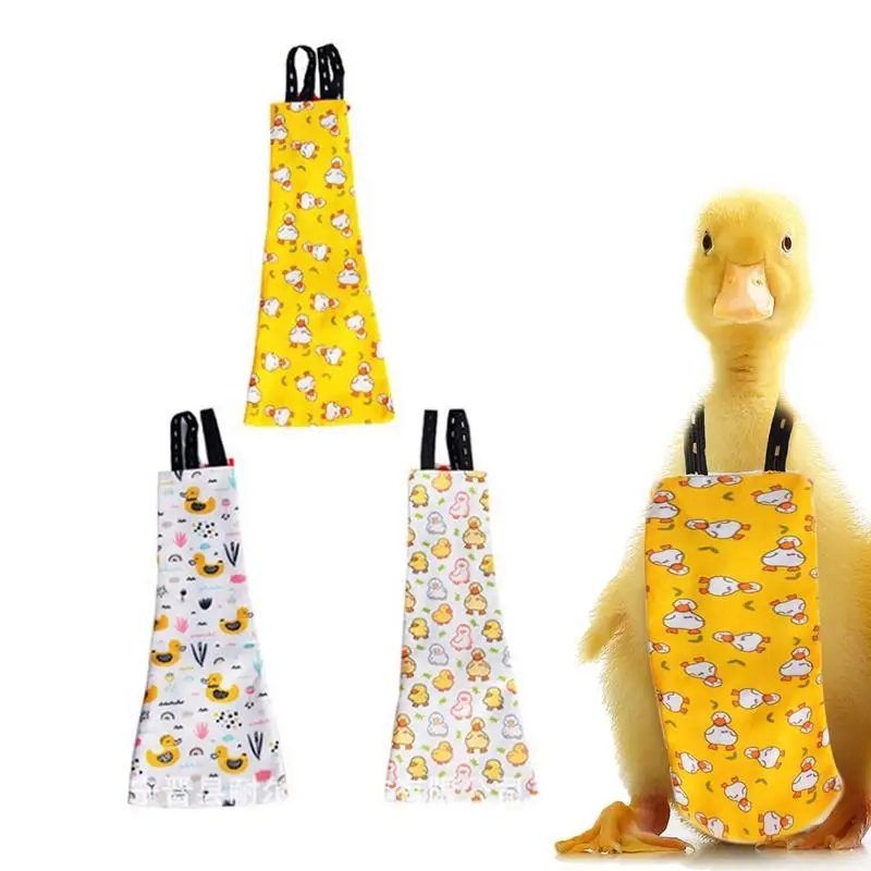 Chicken Diapers Poultry Chicken Clothes Reusable Duckling Diapers Washable Leak Proof Duck Diapers For Hens Poultry Duck