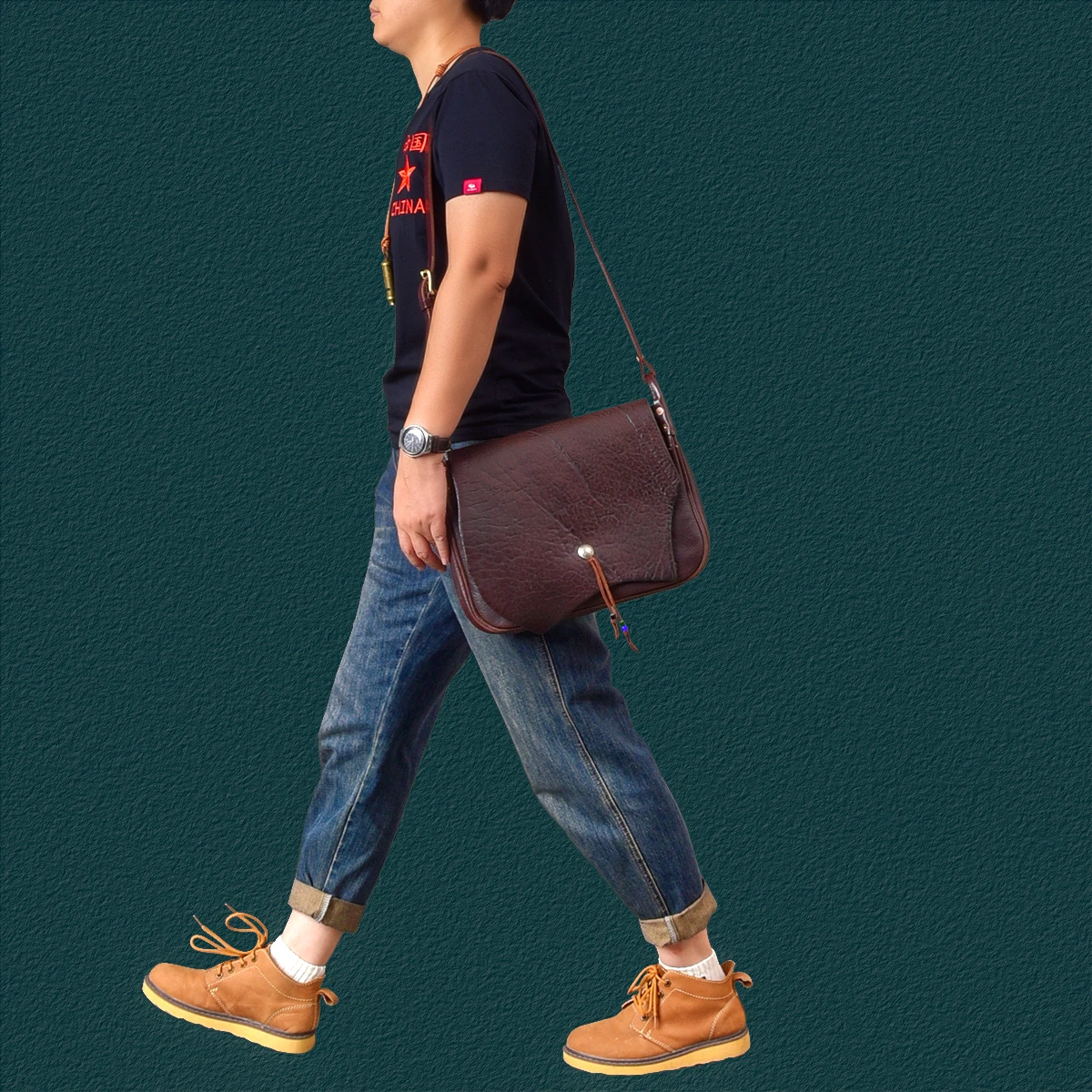 

outdoor casual travel luxury first layer cowhide messenger bag vintage designer handmade brand genuine leather shoulder bag