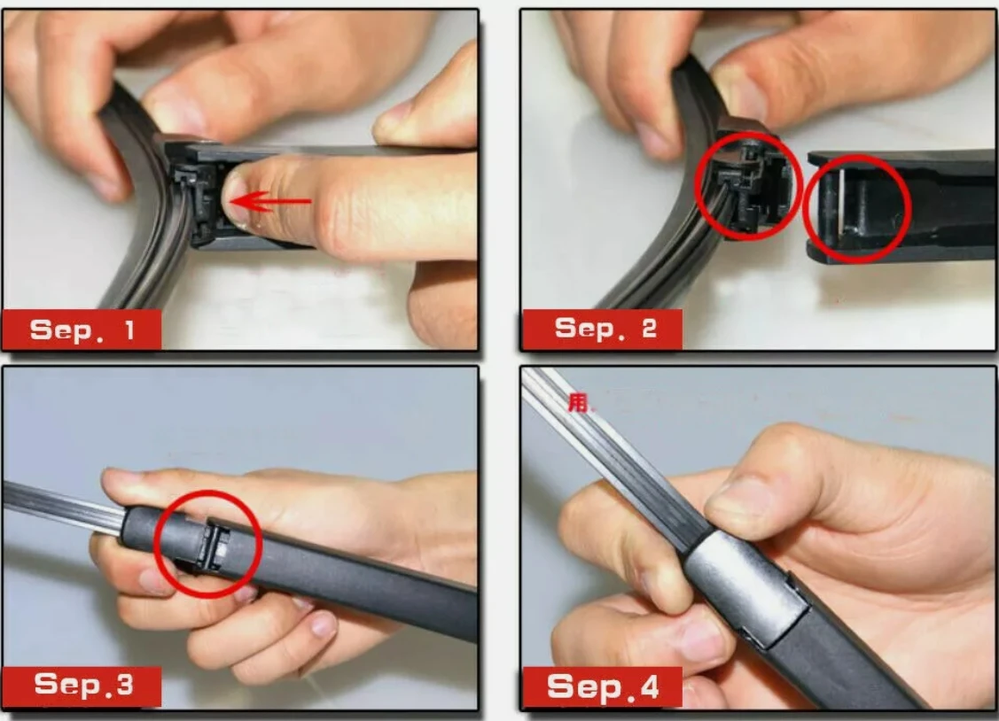 

1set Rear Windscreen Wiper Arms Wiper Blades Plastic 13 Inch For Volkswagen Golf Mk5 Hatchback 10/2003-6/2009 Car Accessories