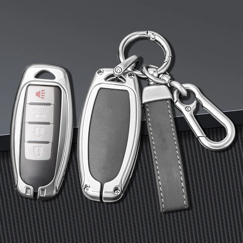 

Zinc Alloy Car Remote Key Full Cover Case Fob For Infiniti Q50 Q60 Q70 QX50 QX60 QX70 G25 EX FX JX35 FX25 FX35 EX35 FX37 JX35