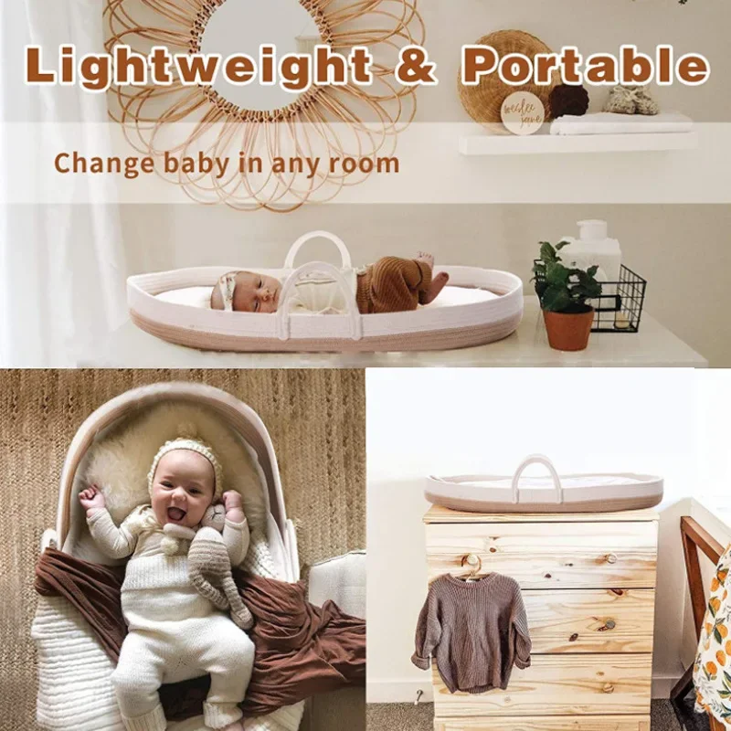 Multi Functional Light Soft Durable Going Out Newborn Sleeping Basket Crib Baby Bassinet  Accessories