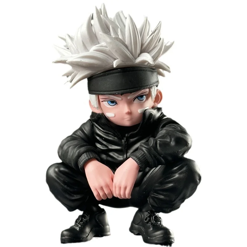 15cm Gojo Satoru Figurki Anime Jujutsu Kaisen Figurka Dekoracja Biurka Kolekcjonerska Model Lalka Ozdoba Samochodu Nowy Rok Zabawki Prezenty