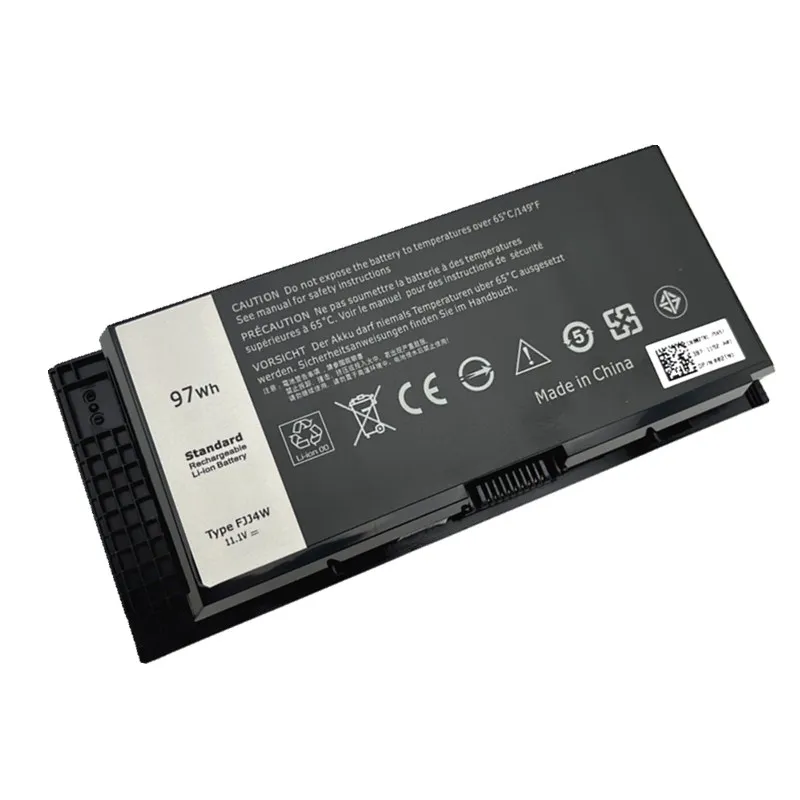 FJJ4W FV993 Laptop Battery For DELL Precision  PG6RC R7PND OTN1K5 M6600 M6700 M6800 M4800 M4600 M4700 11.1V 97WH