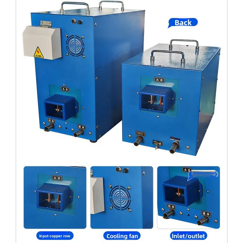 High-Powe Powe Supply High-Fequency Heating Hadwae Welding Quenching Machine Ulta-High Fequency Induction