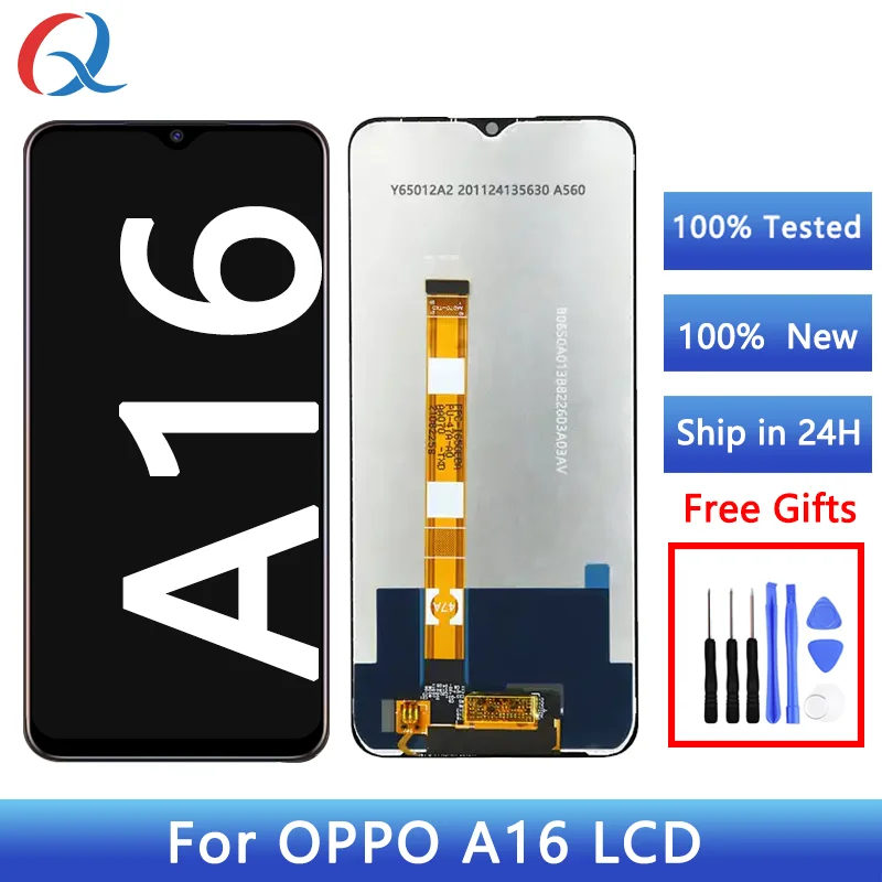 pantalla Lcd For Oppo A54s A56 A16s A16 screen replacement for oppo a16 lcd Mobile Phone Lcds For Oppo a16 a16s display