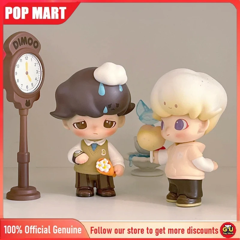 

POP MART DIMOO Dating Day Blind Box Trendy Collectible Figure Desktop Decor Ornament Creative Sweet Gift For Anime Toy Lovers