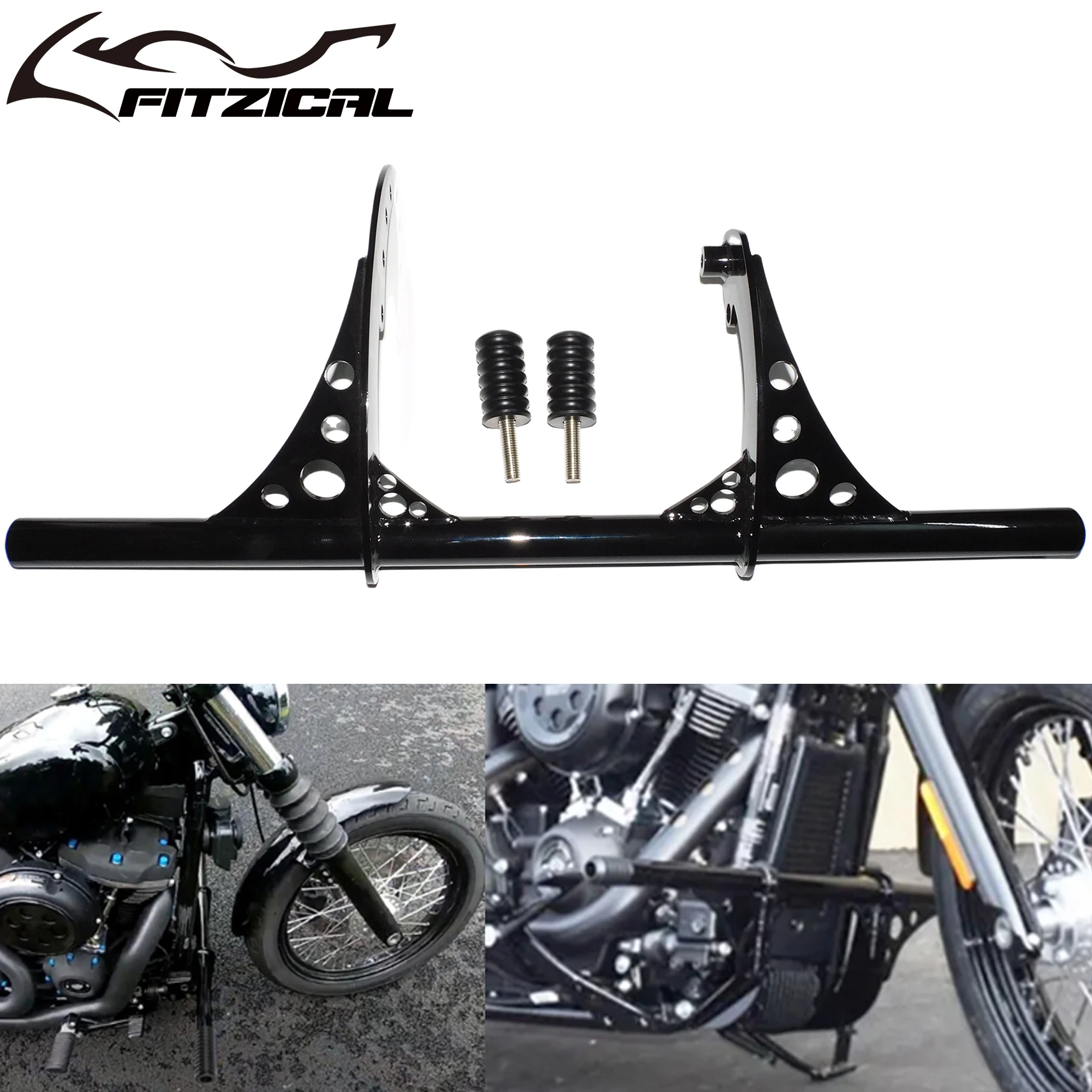 Motorcycle Engine Guard Highway Crash Bar Bumper Protector For Harley Softail Slim FLSL Street Bob FXBB Low Rider FXL 2018-2021 