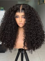 Deep Wave 13x6 Lace Front Human Hair Wigs Brazilian 30 40 Inches Curly Water Wave HD 13x4 200 Density Lace Frontal Wig