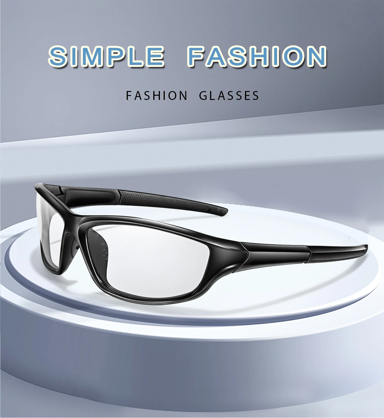 3 Pairs Photochrome Sonnenbrille Radfahren Brillen Männer Frauen MTB Bike Laufen Angeln Gläser Komfortable Marke Fahrrad Brille – Detail 1