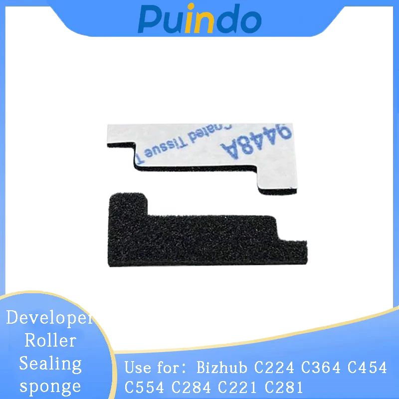 5set 10pcs High Quality Developer Roller Sealing Sponge for Konica Minolta Bizhub C224 C364 C454 C554 C284 C221 C281