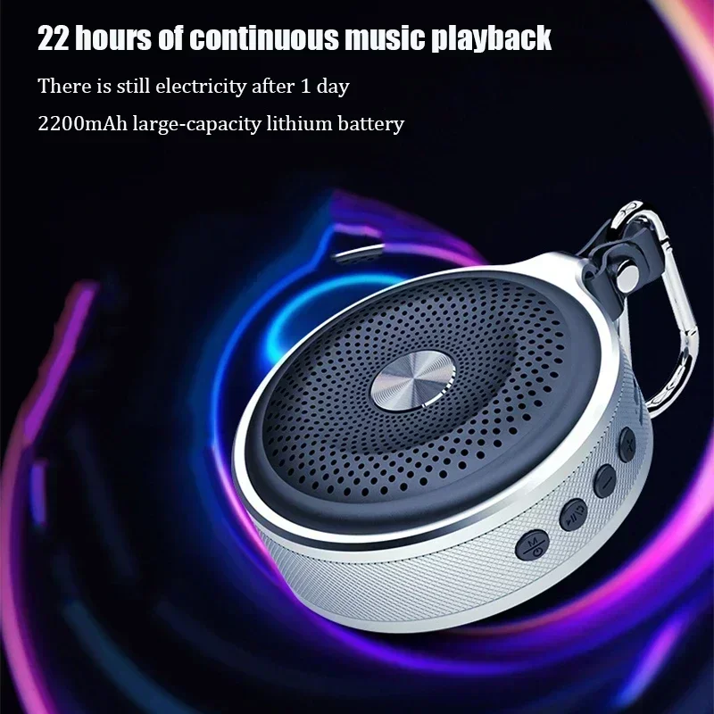 

Mini MP3 Player Computer Loudspeaker Bluetooth Speaker Outdoor Hifi Subwoofer Portable Hands-free Call Music Sound Box TF Card