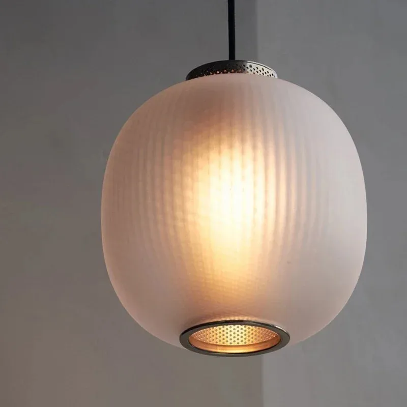 Nordic Designer Glass Pendant Light Minimalist Home Decor Table Lamp Living Room Bar Counter Bedroom Beside Led Lighting Fixture