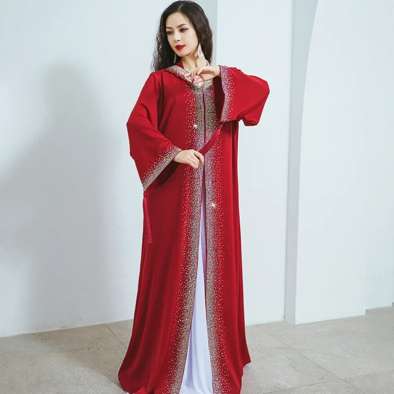 

Belly Dance for Women Dress Belly Dance Costume Long Robe Perforamce Oriental Dance Swing Tribal Khaleegy Skirt New Stage Wear