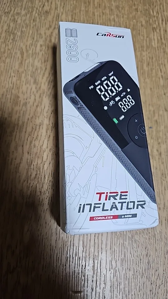 VanVolt AirGo™ Cordless Digital Tyre Inflator - Portable 150 PSI Air Pump photo review