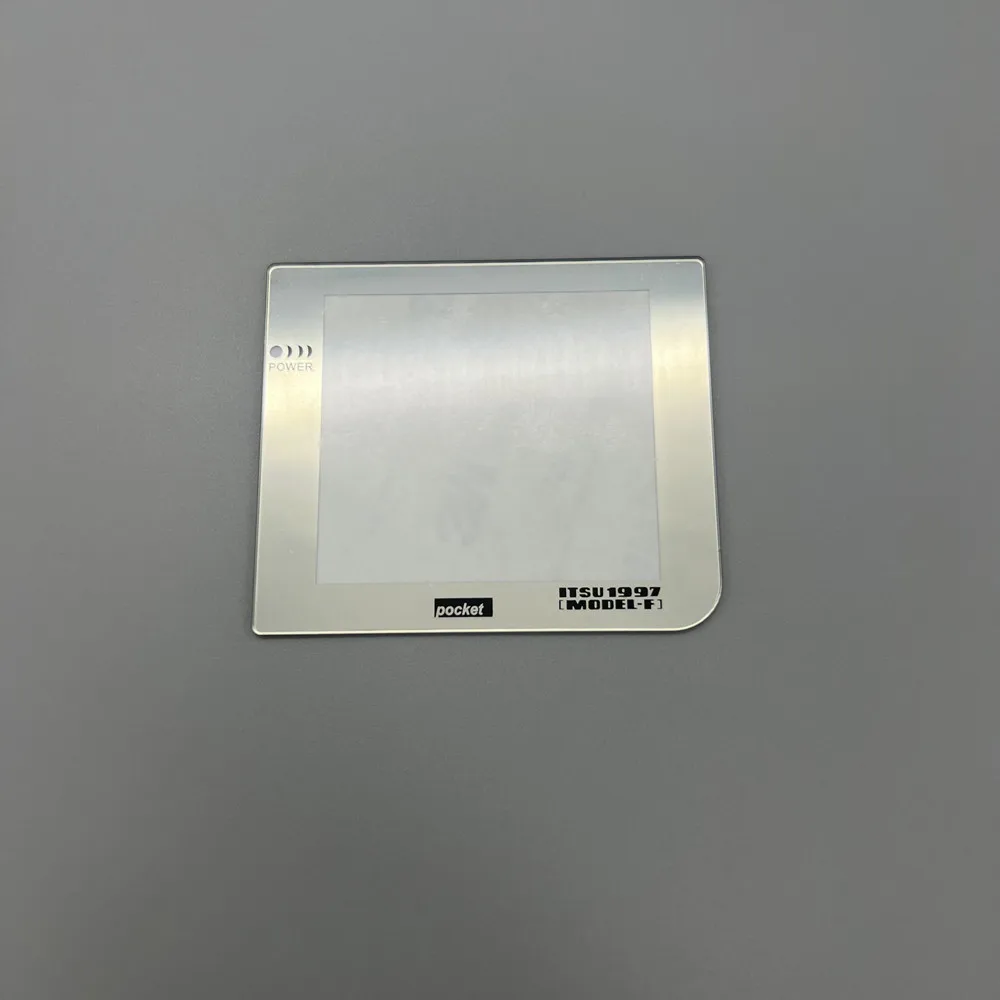 مرآة عدسة زجاجية بديلة جديدة لجيب Gameboy IPS شاشة LCD لين لغطاء لين شاشة GBP IPS مع شريط على الوجهين