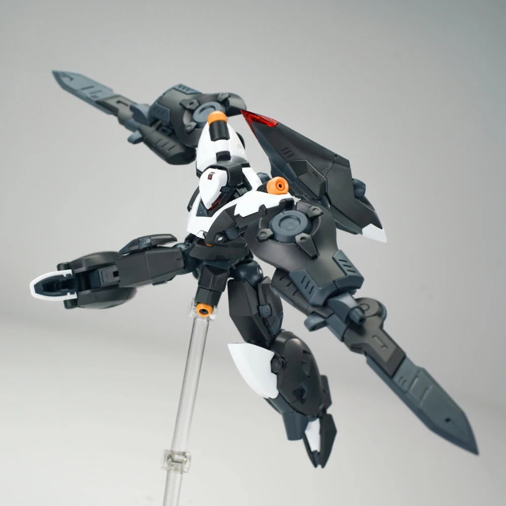 Sheik Mainland Franz Alpha RGF-101 1/144 Assembly Mecha Model Kit Shark Pepper Ver Articulated Robot Toy with Beam Saber Cannon view 6