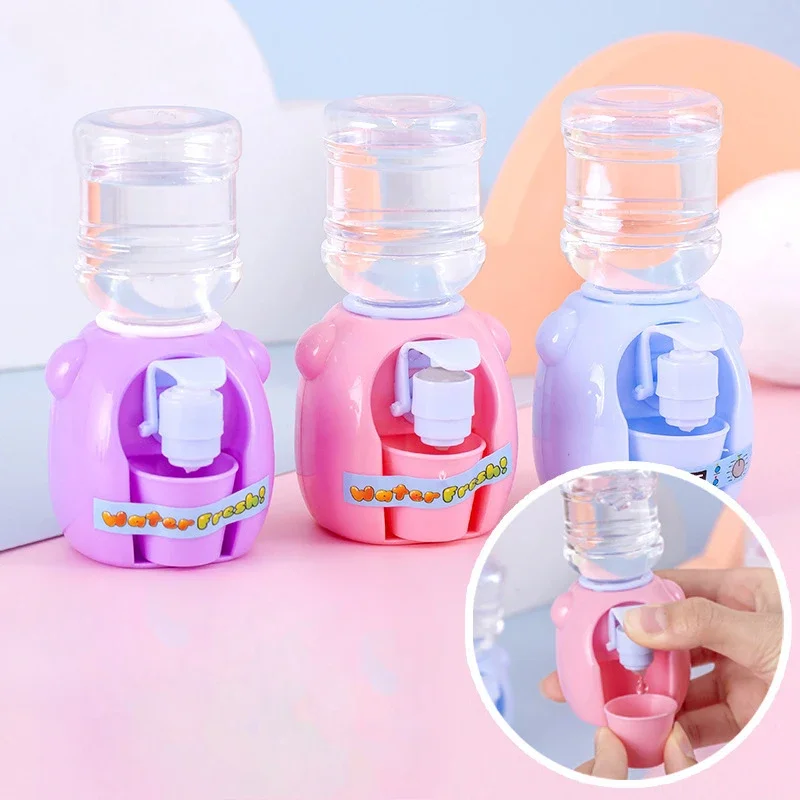 New Style Simulated Fun Water Dispenser Children's Mini Toys Playing Home Kitchen Juguetes Exquisite Kawaii Pretend Play Present