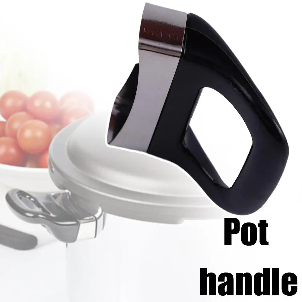 Black Pot Side Handles For Pressure Pan Cooker Steamer Sauce Pot Replacement Single Hole Short Side Handle Cookware Parts C6R2