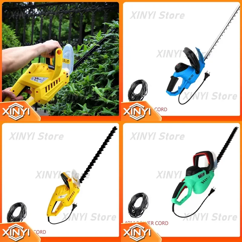 for 220V Electric Hedge Trimmer Household Pruning Machine Branch Fence Tree Leaf Trimming Tool 3 Power Options 450W 600W 650W